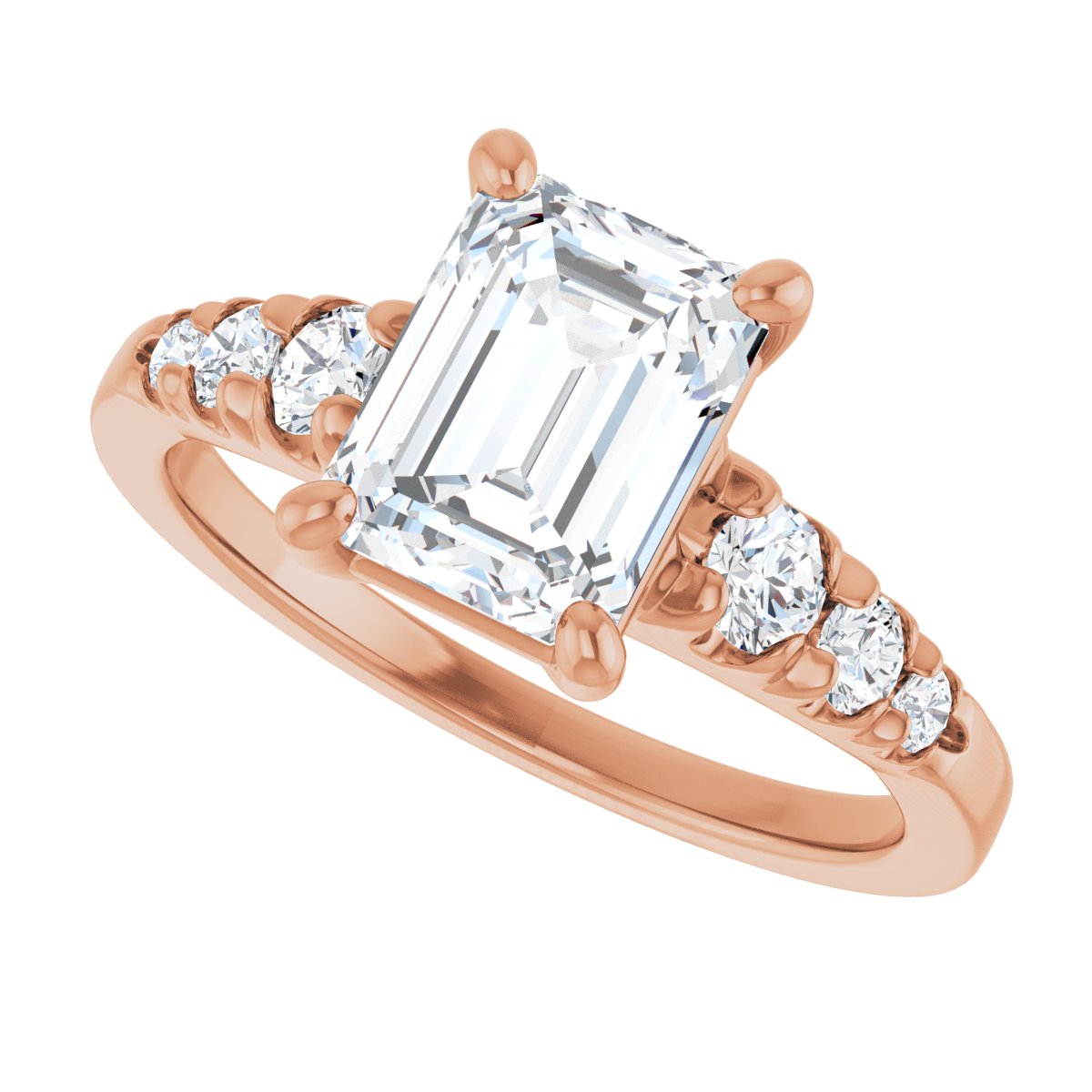 Accented Engagement Ring 126095