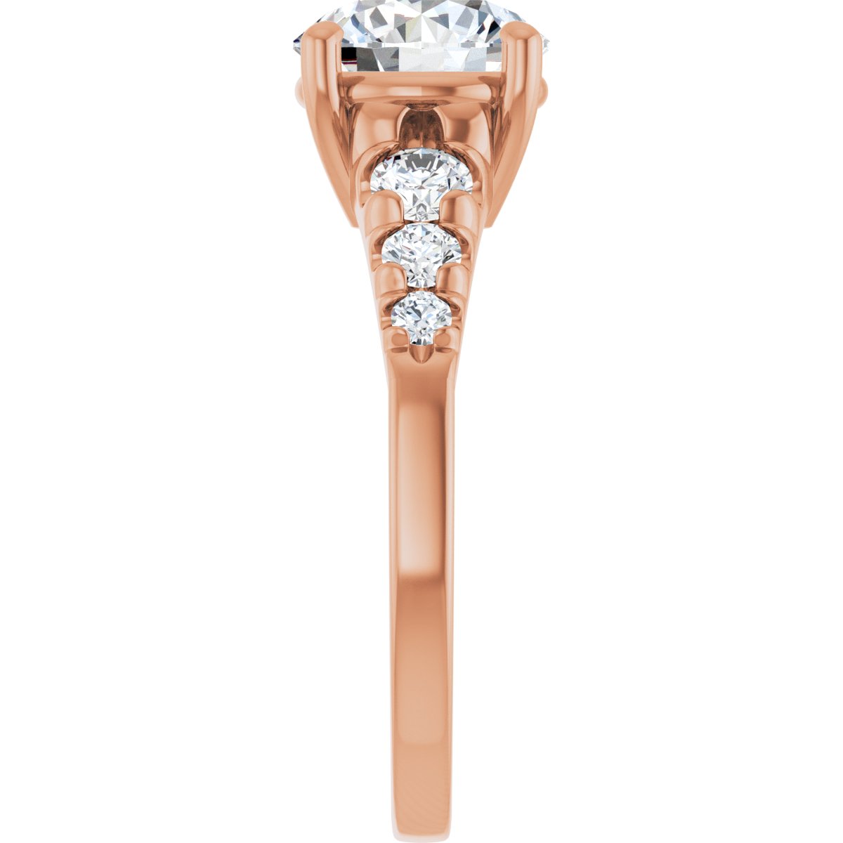 Accented Engagement Ring 126095