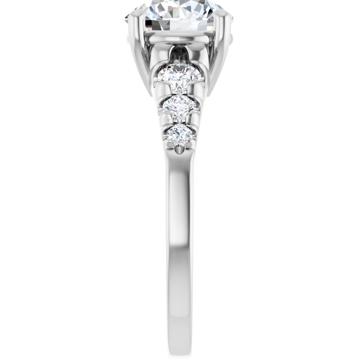 Accented Engagement Ring 126095