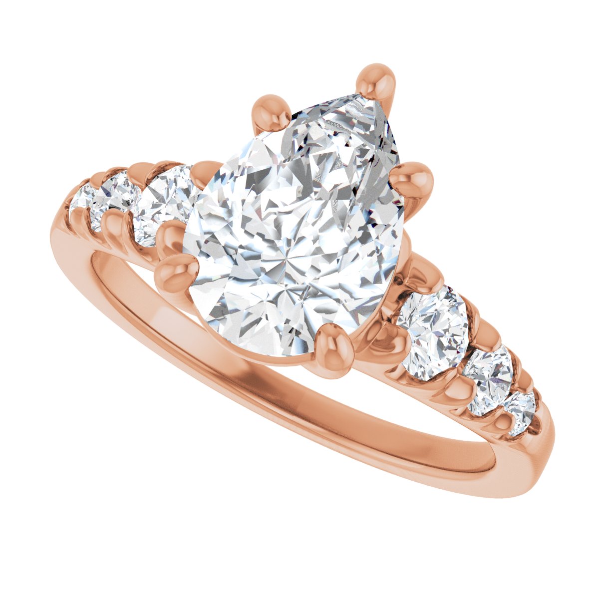 Accented Engagement Ring 126095