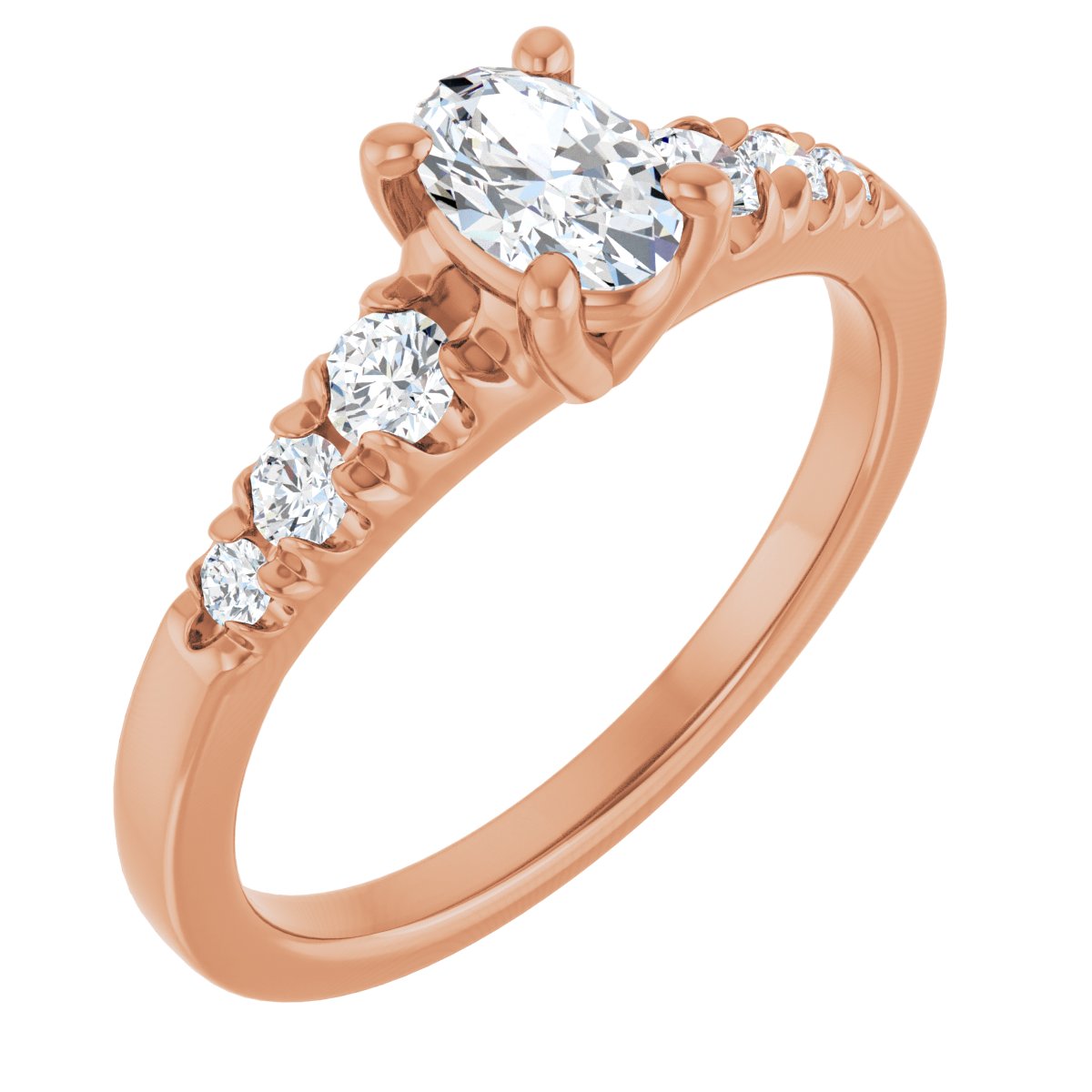 Accented Engagement Ring 126095