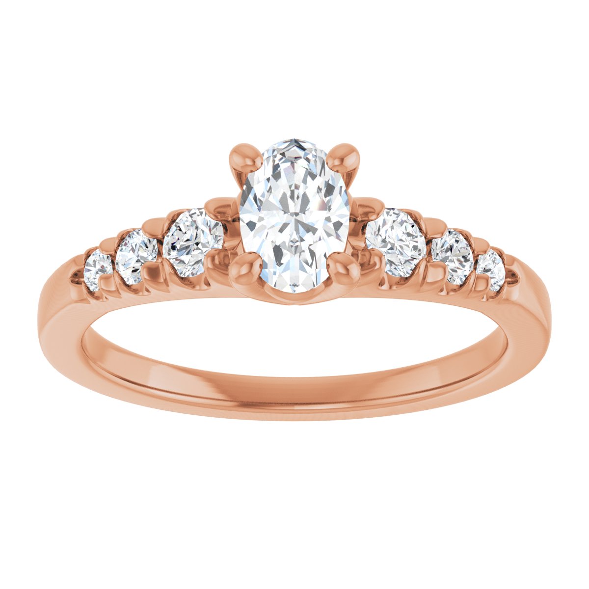 Accented Engagement Ring 126095