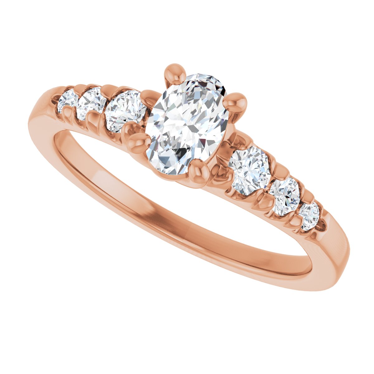 Accented Engagement Ring 126095