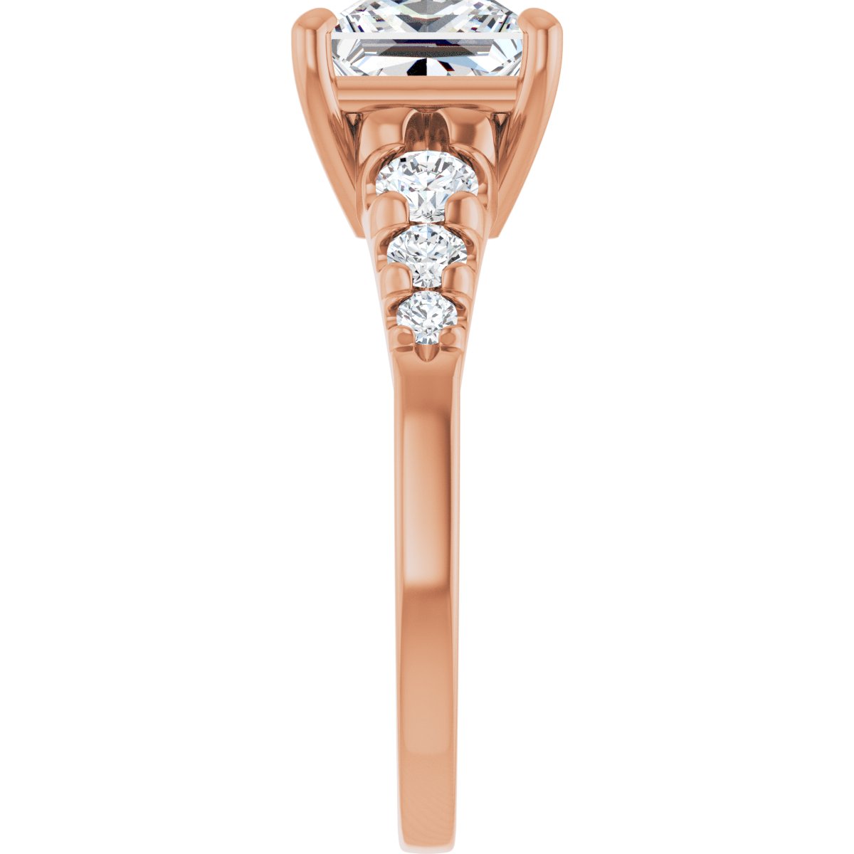 Accented Engagement Ring 126095