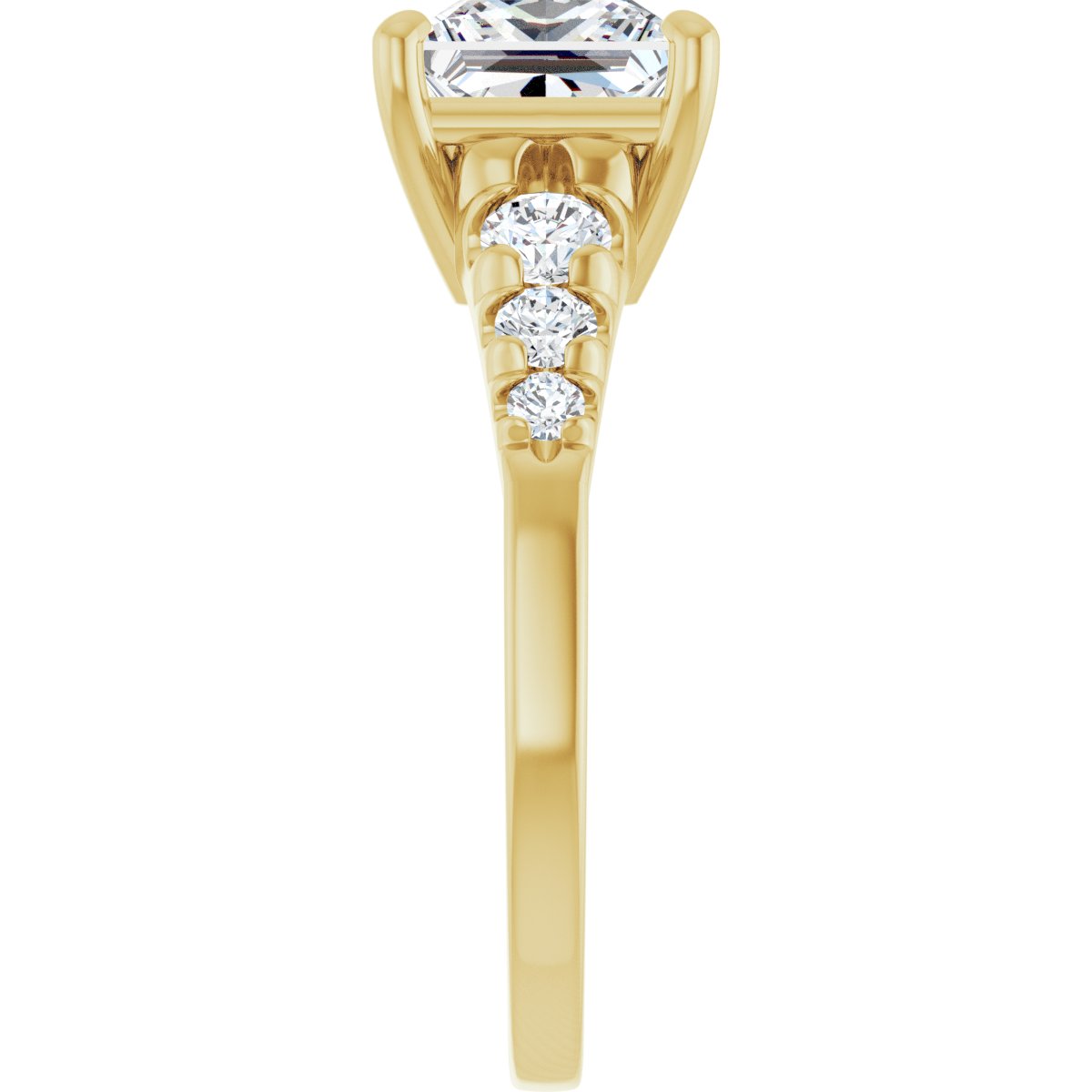 Accented Engagement Ring 126095