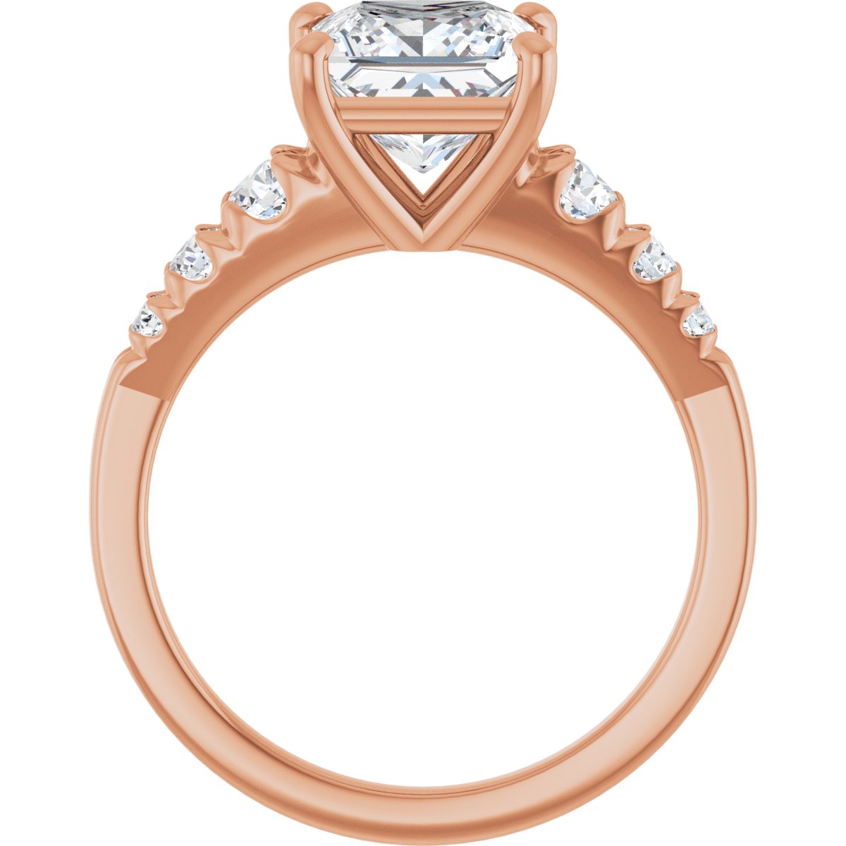 Accented Engagement Ring 126095