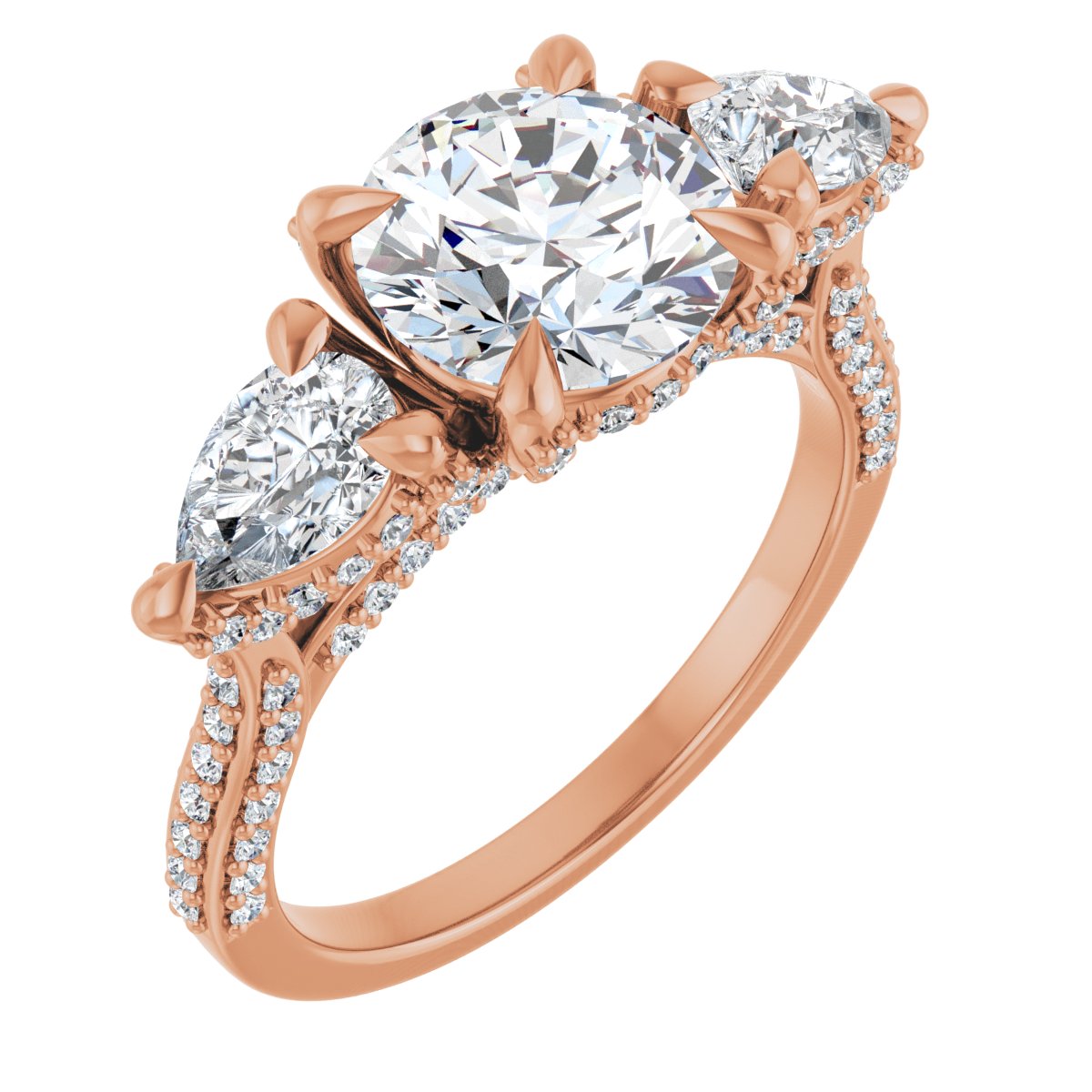 Three-Stone Engagement Ring 126639