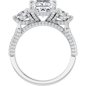 Eternal Halo-Style Engagement Ring 122804