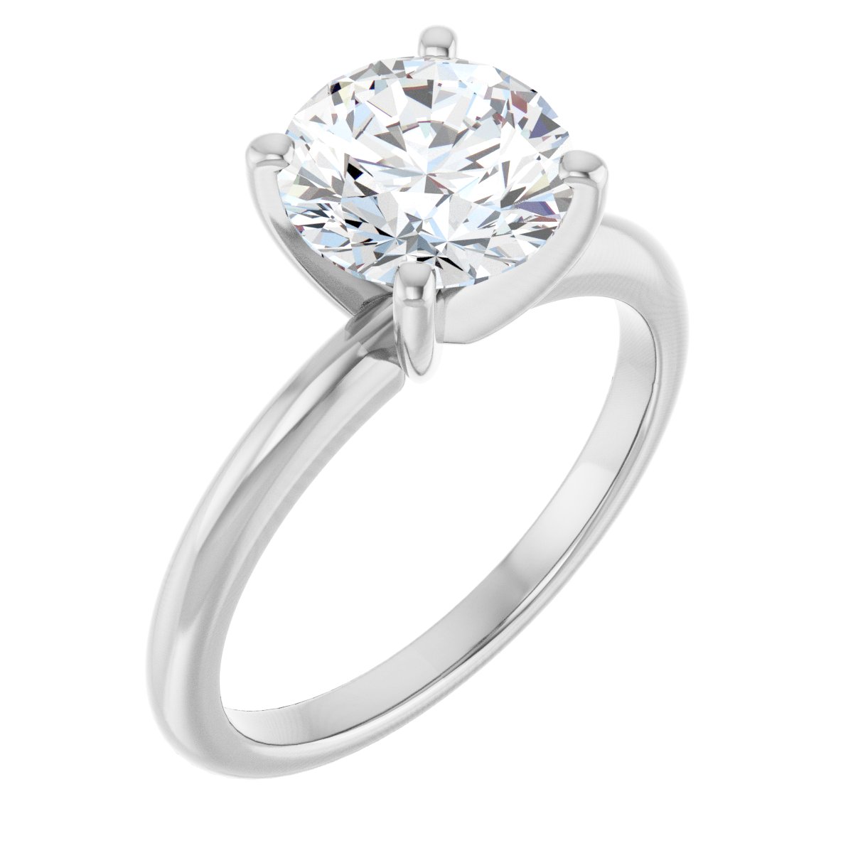 Solitaire Engagement Ring 123213