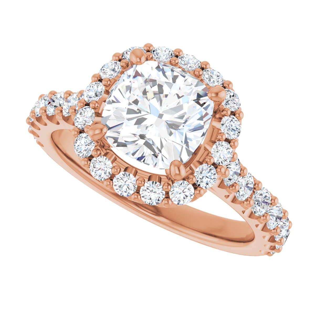 Eternal Halo-Style Engagement Ring 122804