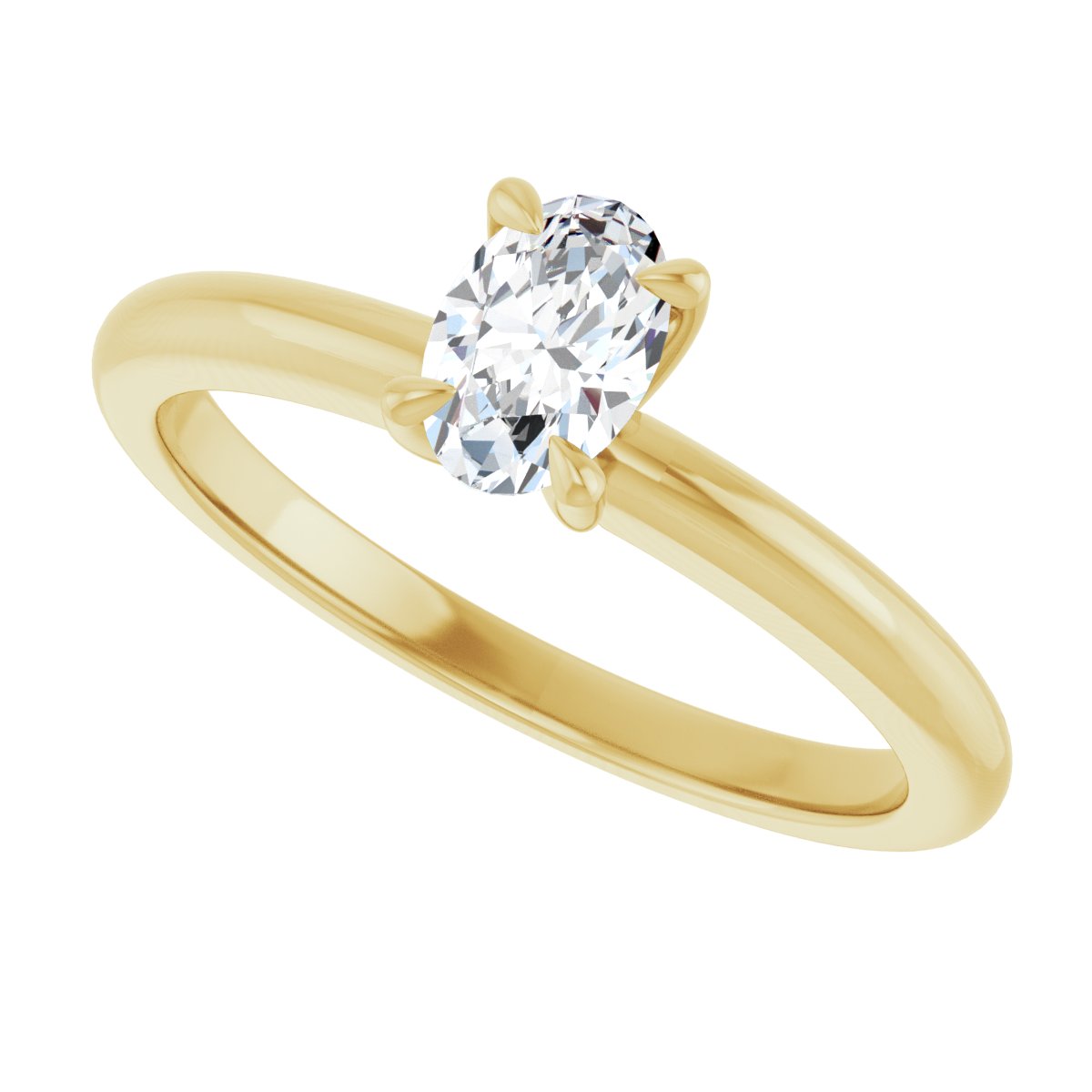 Solitaire Engagement Ring 124305