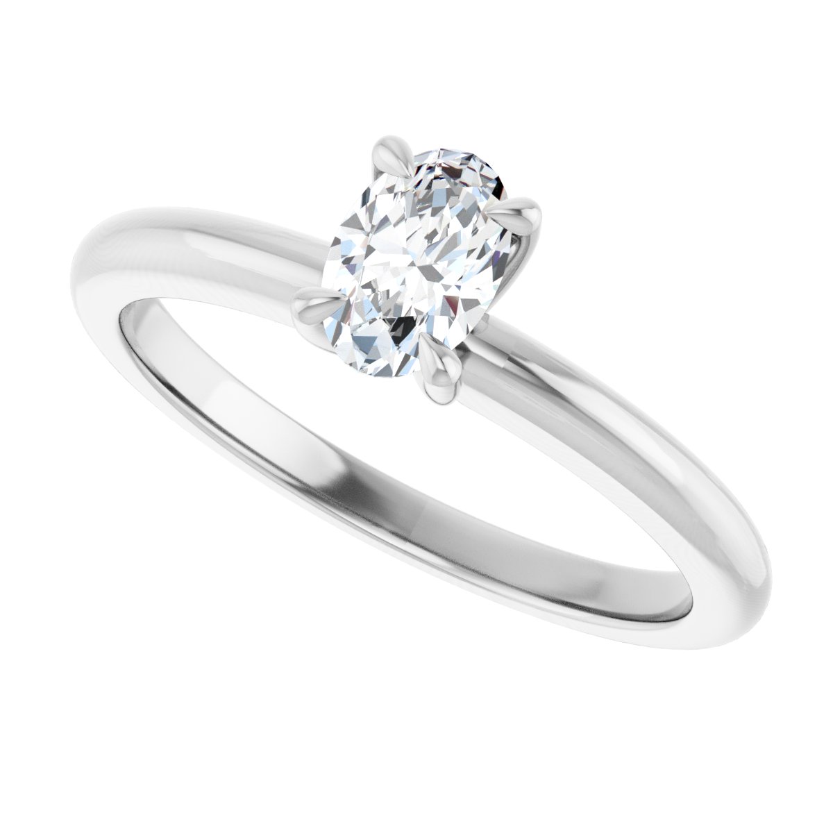 Solitaire Engagement Ring 124305