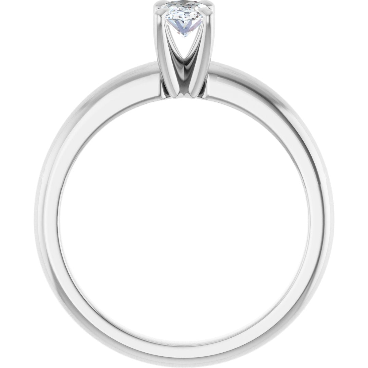 Solitaire Engagement Ring 124305