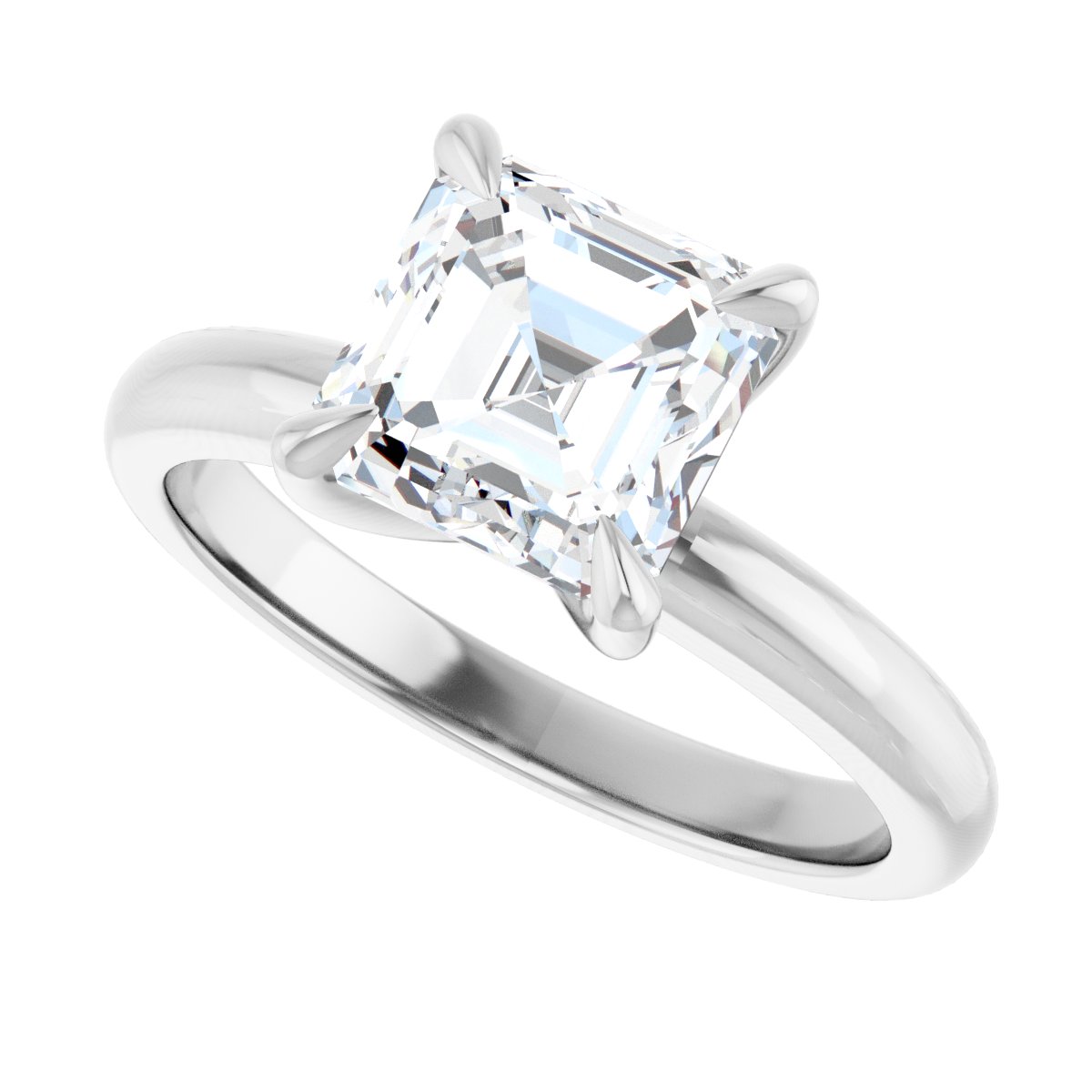 Solitaire Engagement Ring 124305