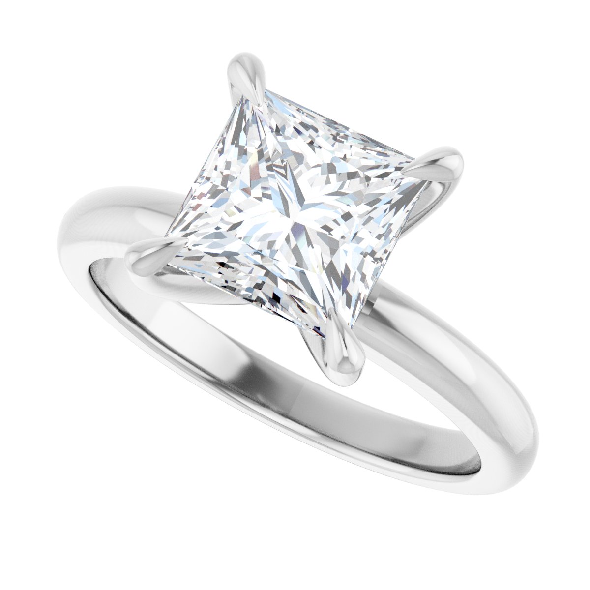 Solitaire Engagement Ring 124305