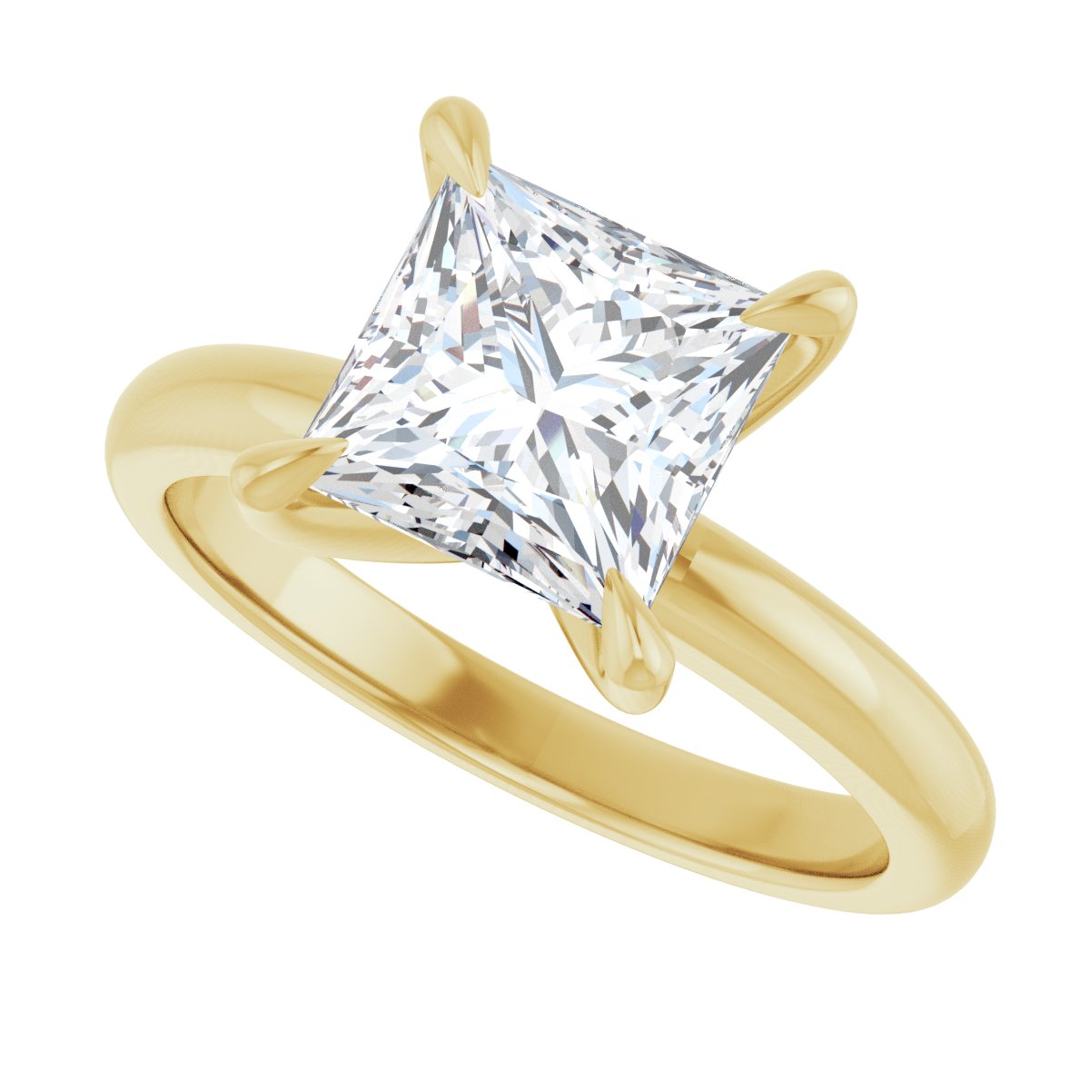 Solitaire Engagement Ring 124305