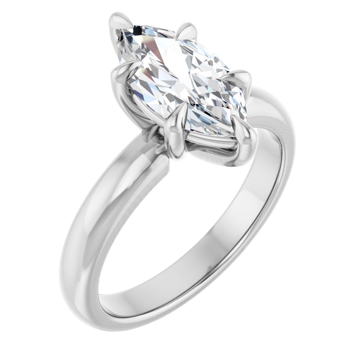 Solitaire Engagement Ring 124305