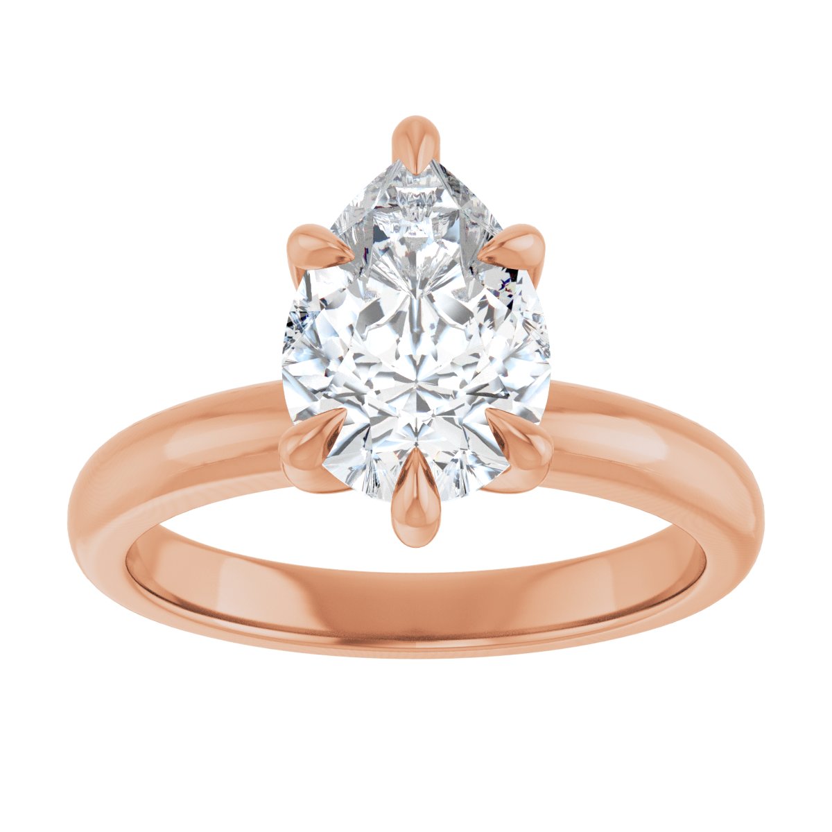 Solitaire Engagement Ring 124305