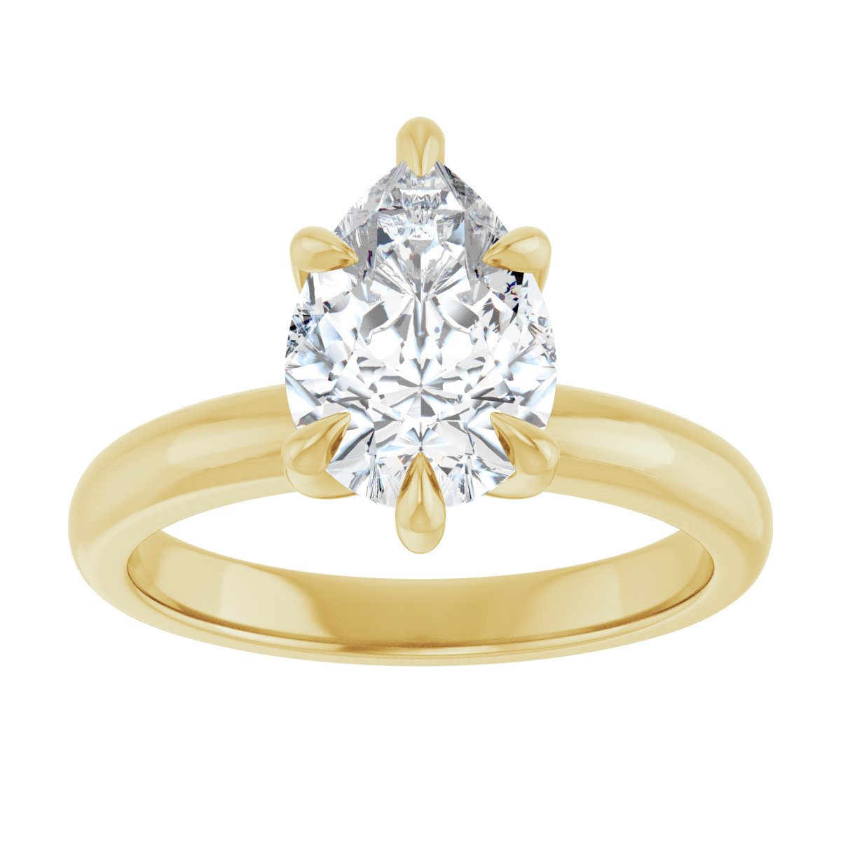 Solitaire Engagement Ring 124305