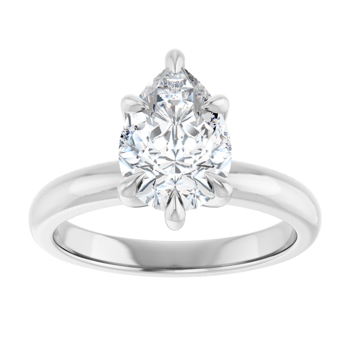 Solitaire Engagement Ring 124305