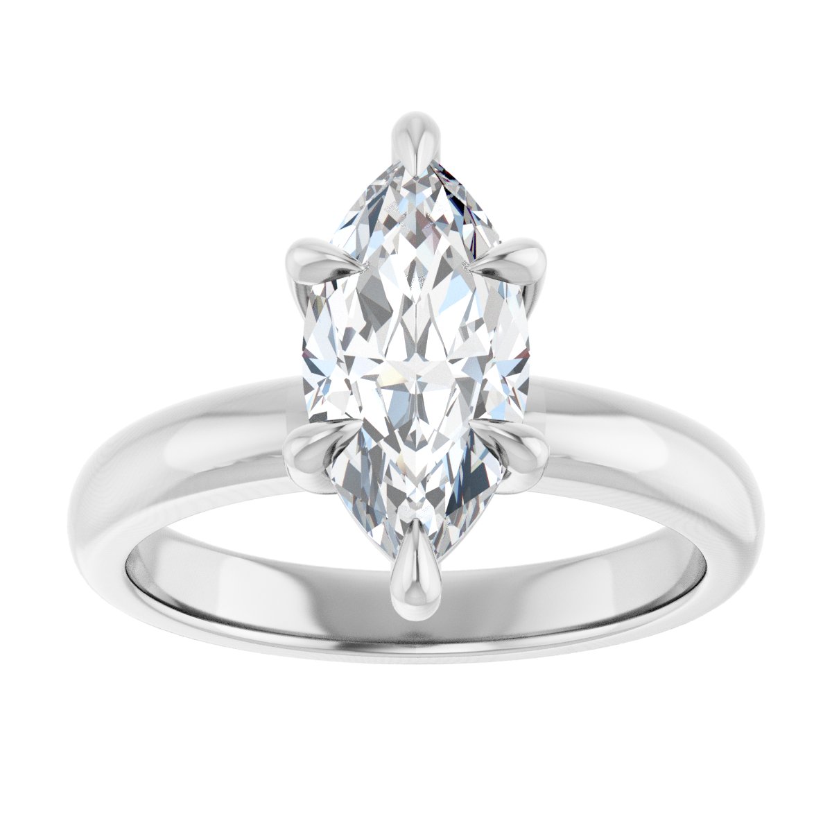 Solitaire Engagement Ring 124305