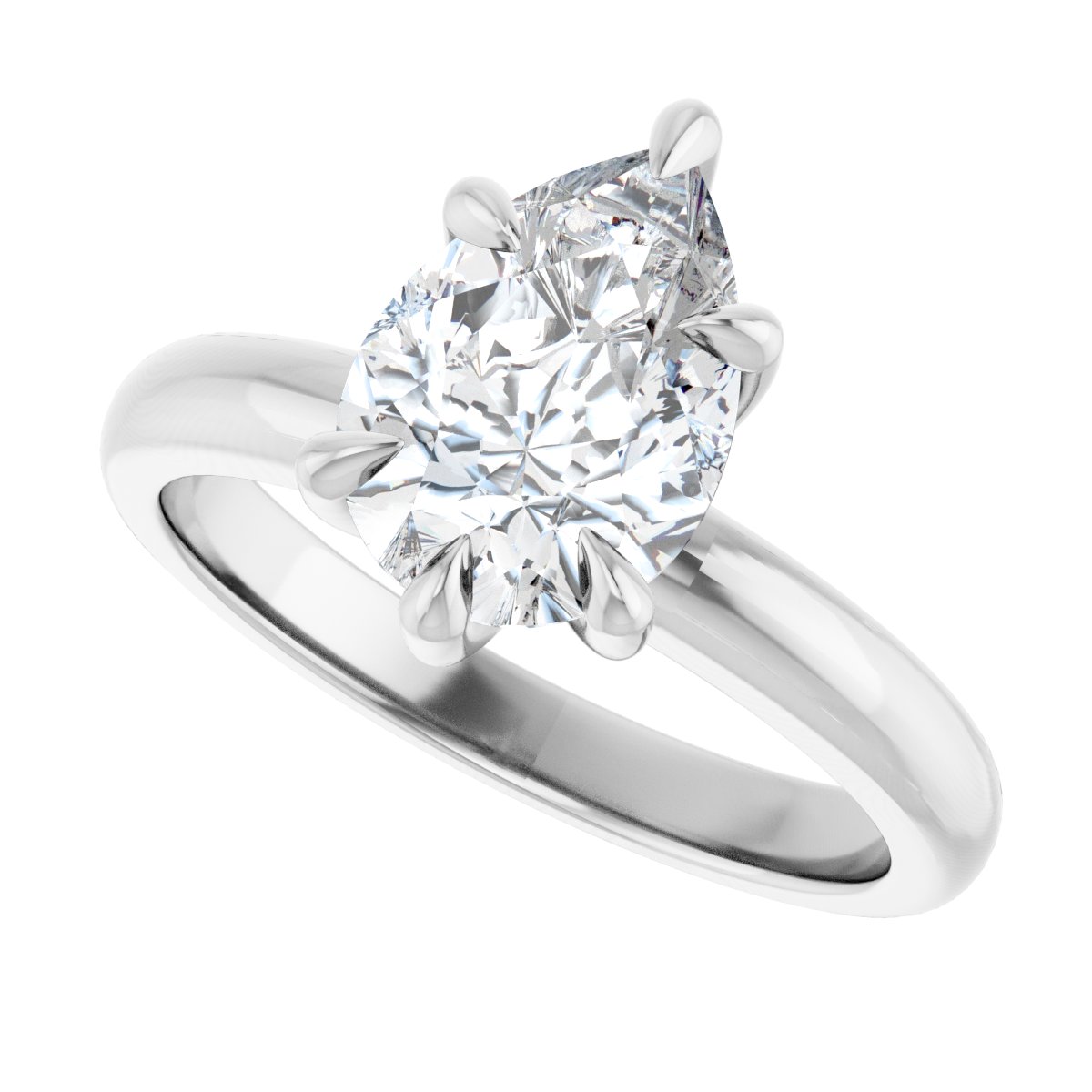 Solitaire Engagement Ring 124305