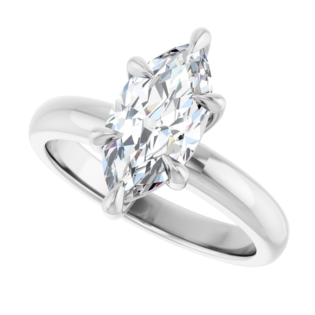 Solitaire Engagement Ring 124305