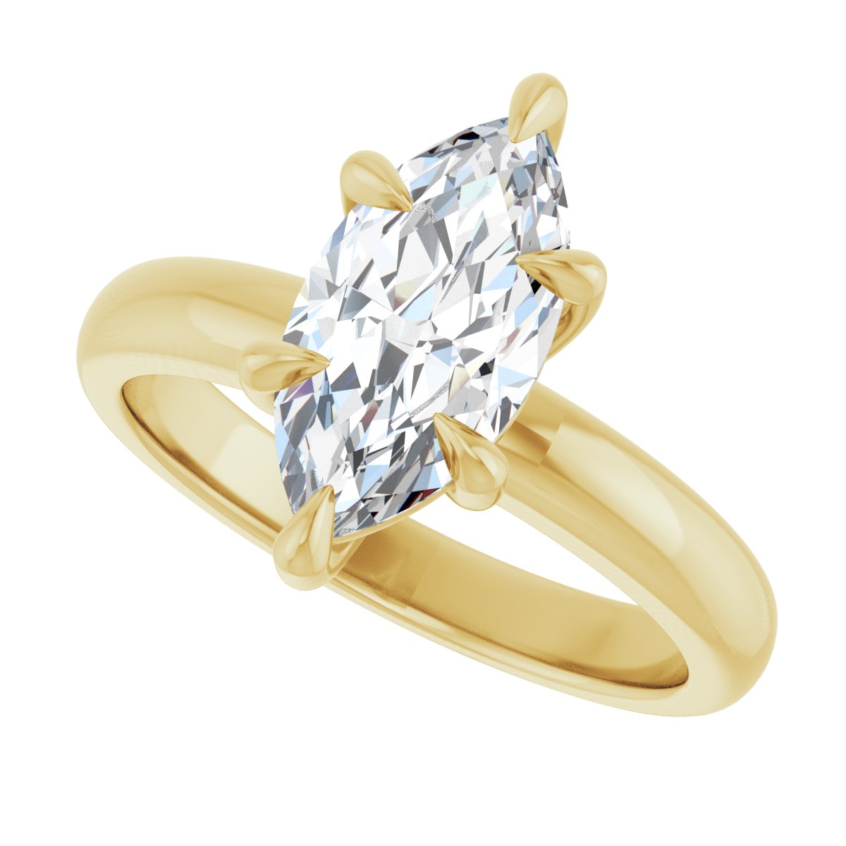 Solitaire Engagement Ring 124305