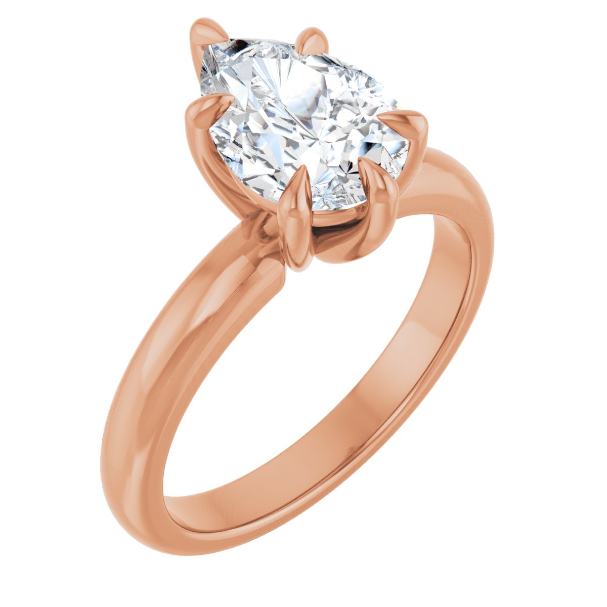 Solitaire Engagement Ring 124305