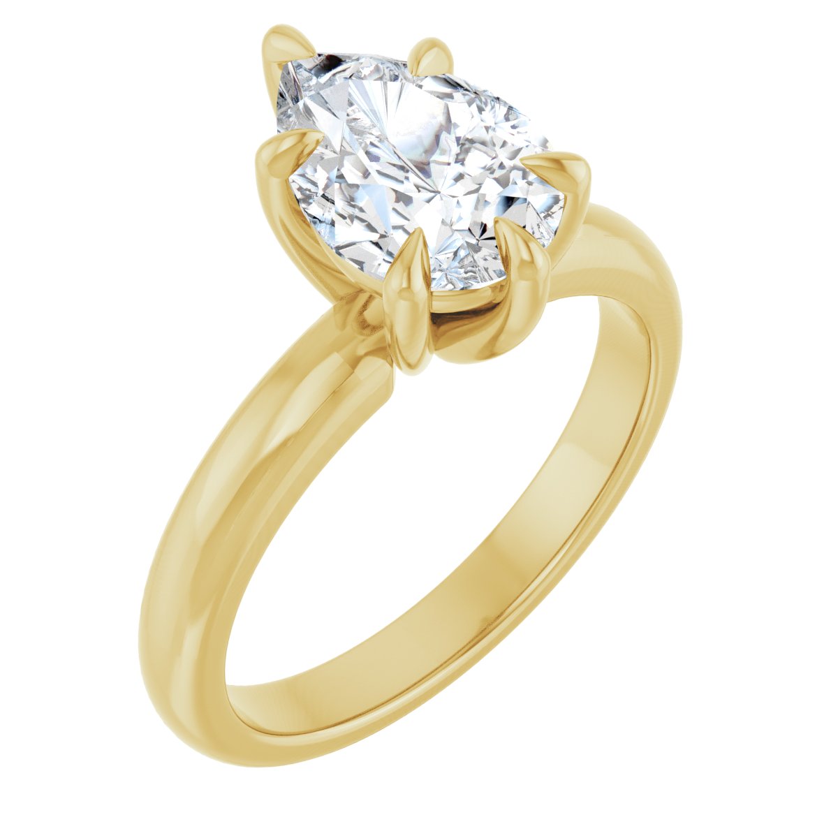 Solitaire Engagement Ring 124305