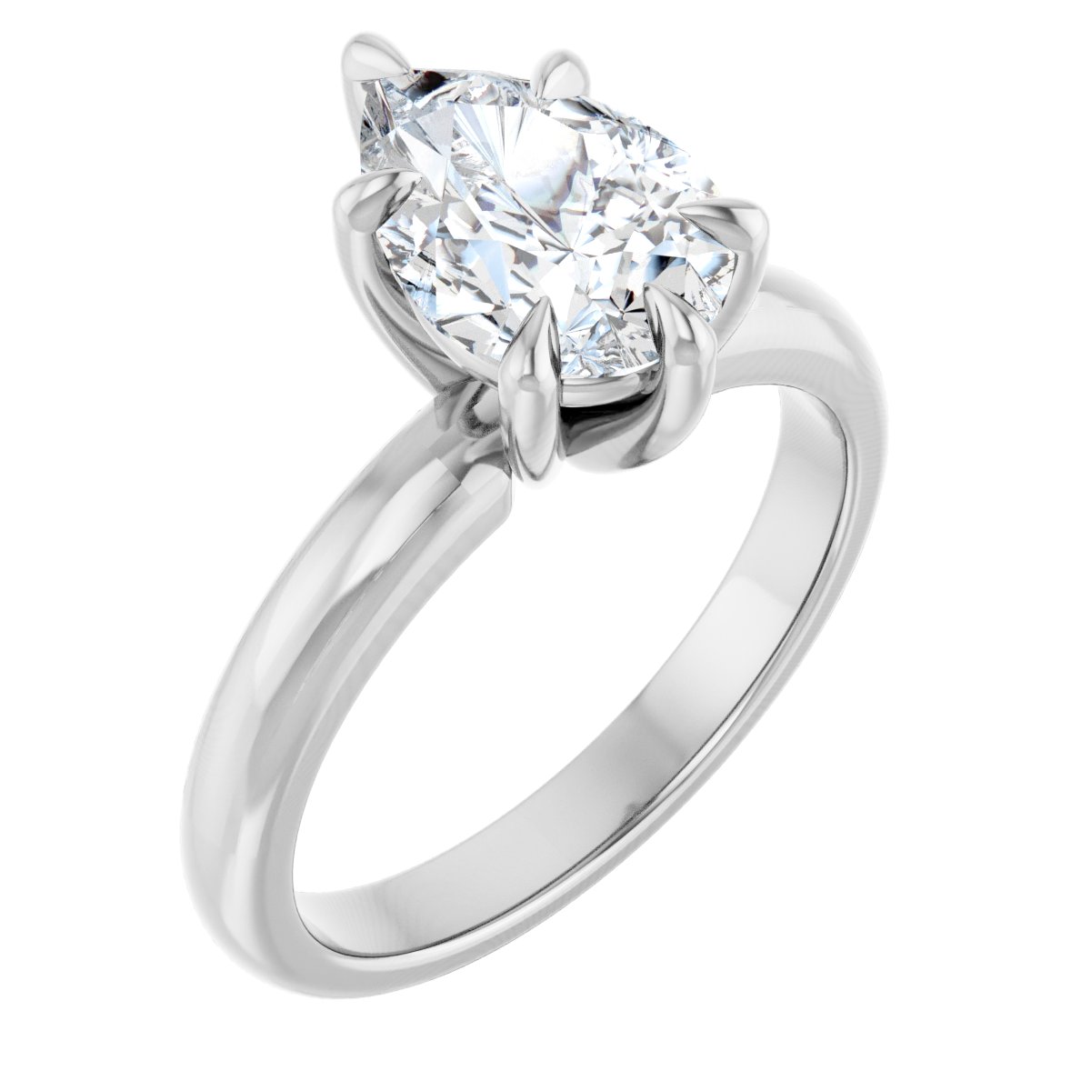 Solitaire Engagement Ring 124305